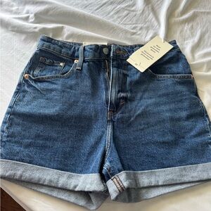 Classic Blue Denim Women's Shorts